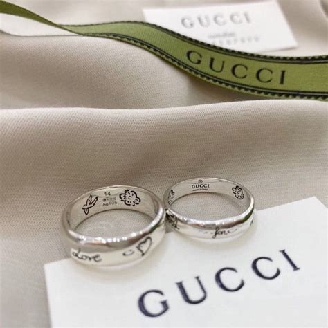 gucci heren ring|gucci couple ring.